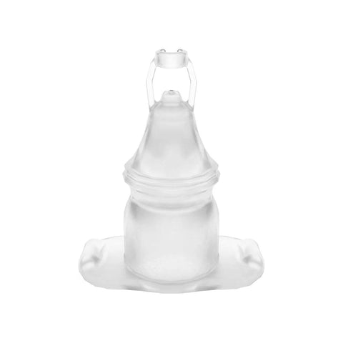 The Precision Dropper Eye Drop Assist Device by Precision Dropper is shown upright on a white background; this mess-free eyedrop tool is designed to reduce waste and is compatible with most bottles.