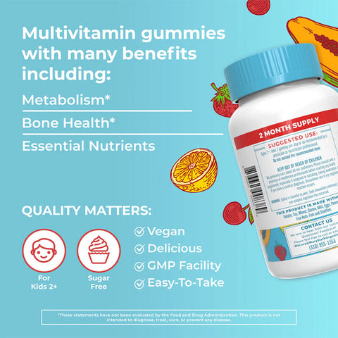 Mary Ruth's Kids Multivitamin Gummies (60ct) 2-Month Supply