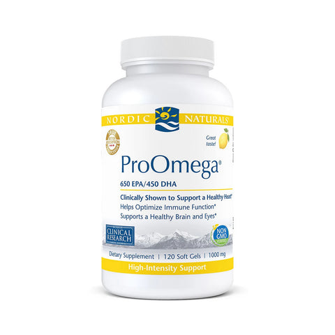 Nordic Naturals ProOmega, Lemon Flavor, Omega Supplement (3 Sizes)