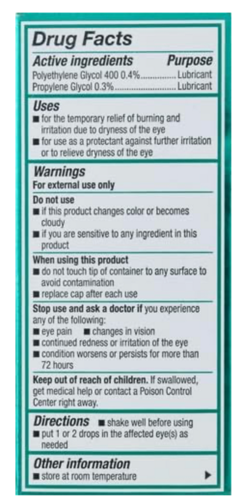 Systane Gel Eye Drops Liquid Gel Soothing Dry Eye Relief (10mL Bottle)