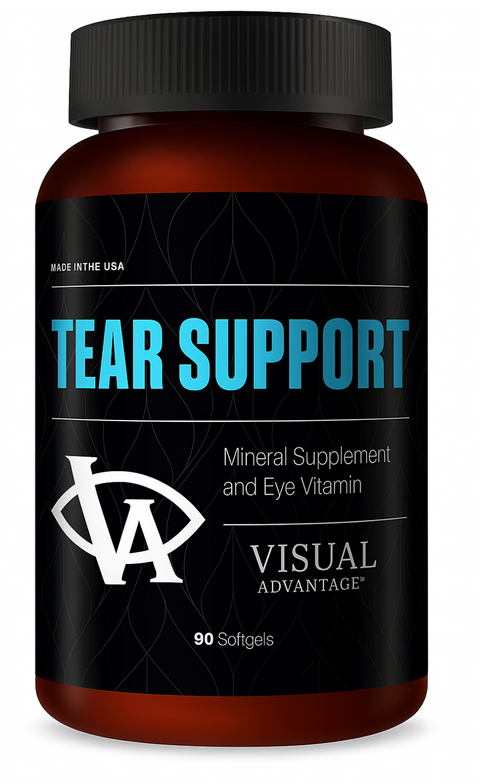 Visual Advantage Tear Support Mineral Supplement and Eye Vitamin (90ct) - 1 Month Supply