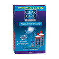 Clear Care Plus Cleaning Solution with Hydraglyde, Twin Pack, Multi, 12 Oz, Pack of 2-Contact Lens Solution-Vision Rescue
