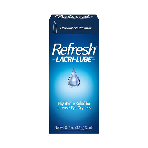 Refresh Lacri-Lube Lubricant Eye Ointment for Nighttime dryness (3.5g Tube)