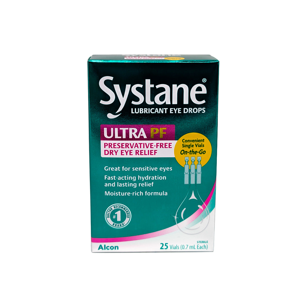 Systane Ultra Preservative-Free Eye Drops (25 vials)