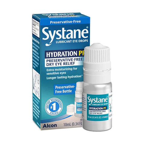 Systane Hydration Pf Lubricant Eye Drops (Preservative Free Multidose Bottle) 10ml-Eye Drops-Vision Rescue