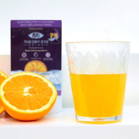 Dry Eye Drink™ PM – Nighttime Hydration + Sleep Support for Dry Eyes (20 Packets)