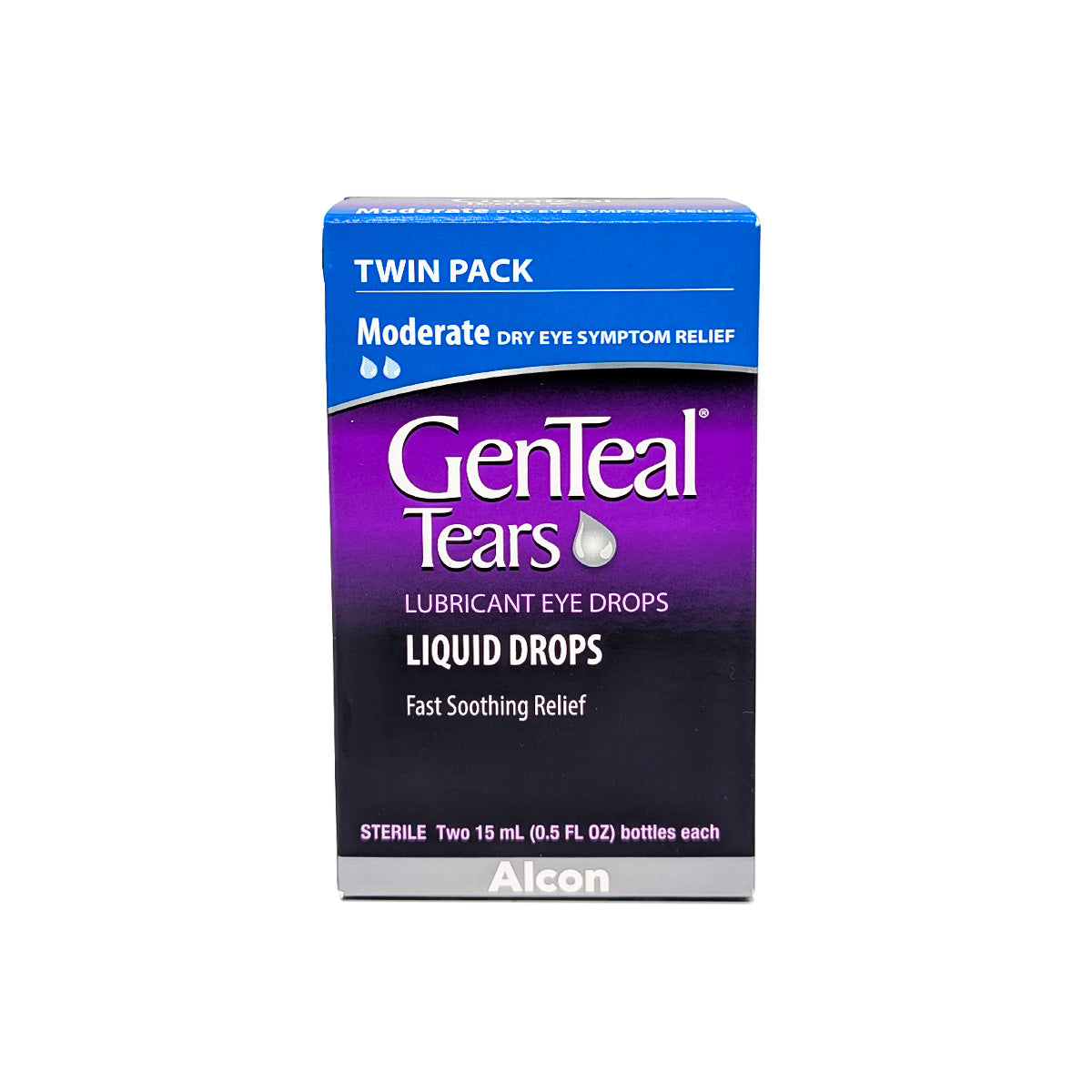 GenTeal Liquid Drops (Two 15mL Bottles)