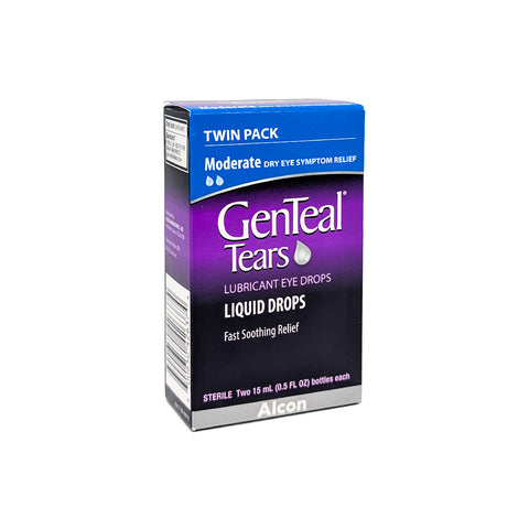 GenTeal Liquid Drops (Two 15mL Bottles)