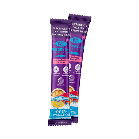 Dry Eye Drink™ PM – Nighttime Hydration + Sleep Support for Dry Eyes (20 Packets)
