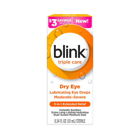 Blink Triple Care 3 in 1 Lubricating Eye Drops