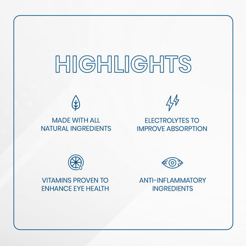 Dry Eye Drink™ PM – Nighttime Hydration + Sleep Support for Dry Eyes (20 Packets)