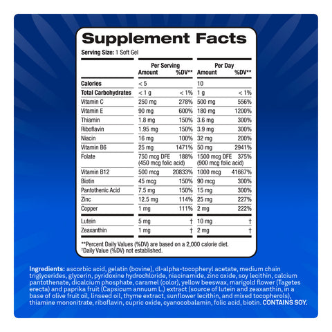 PreserVision® AREDS 3 Formula Eye Vitamin & Mineral Supplement