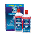 Clear Care Plus Cleaning Solution with Hydraglyde, Twin Pack, Multi, 12 Oz, Pack of 2-Contact Lens Solution-Vision Rescue