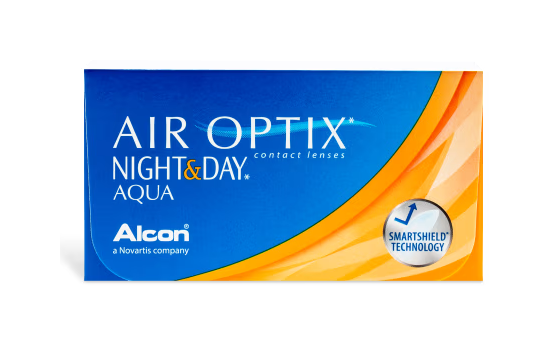 Air Optix Night & Day Aqua Monthly (6-Pack) Comfort & Clarity – Vision ...