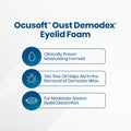 OCuSOFT Oust Demodex Removal Cleanser Foam (50mL)-Eyelid Cleansers-Vision Rescue