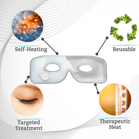 TearRestore Premium Kit – Includes TearRestore Mask, 2 Heat Packs, & 1 Box of HylaWipes (30ct)