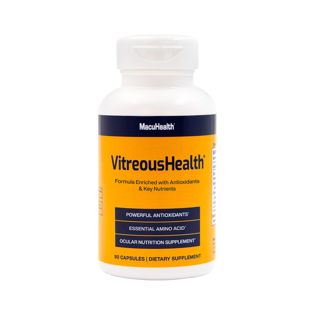 VitreousHealth by MacuHealth - Eye Floaters Formula (90ct - 90 day supply)
