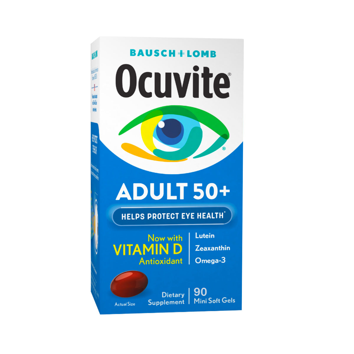 Ocuvite Eye Vitamin & Mineral Supplement, Contains Zinc, Vitamins C, E, Omega 3, Lutein, & Zeaxanthin, 90 Softgels-Vitamins-Vision Rescue