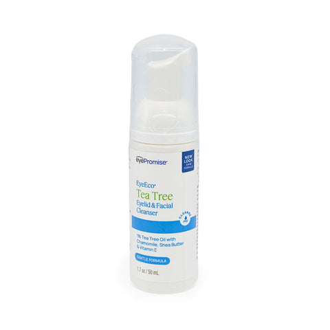EyeEco Gentle Formula Tea Tree Eyelid & Facial Cleanser (1.69oz & 6.09oz)