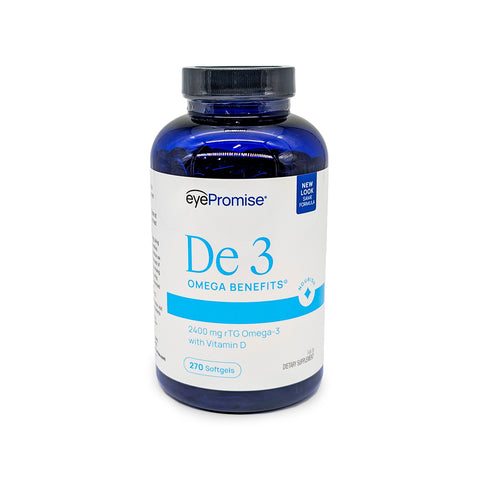 PRN DE3 Dry Eye Omega Benefits® (90/180/270ct. 1-3 Month Supply)