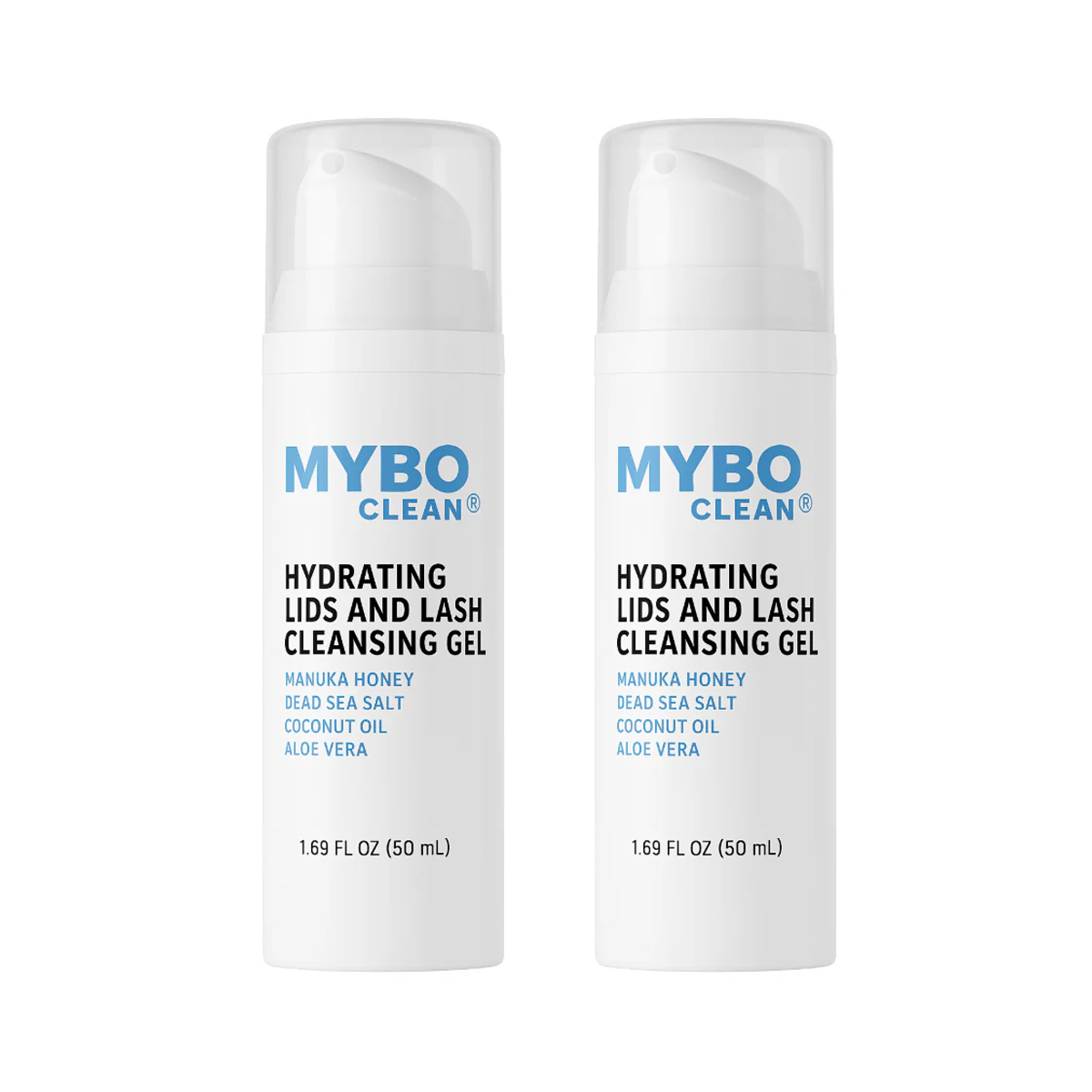 MyboClean Hydrating Lids and Lash Cleansing Gel (2 pc) - 1 Year Supply-Vision Rescue