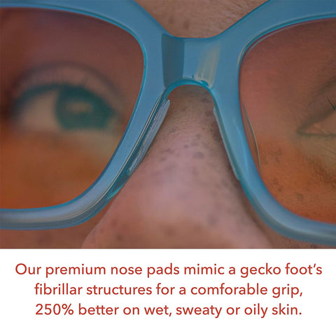 Setex Anti-Slip Nosepads Ultra-Thin (0.6mm) Clear, 5 pairs