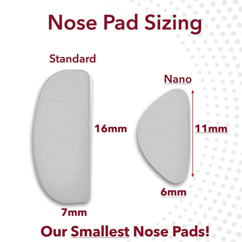 Setex Anti-Slip Nosepads Nano (0.6mm) Clear, 5 pairs