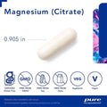 Pure Encapsulations Magnesium (Citrate)-Vitamins-Vision Rescue