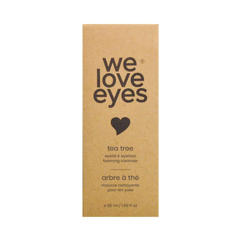 We Love Eyes: Tea Tree Eyelid Foaming Cleanser