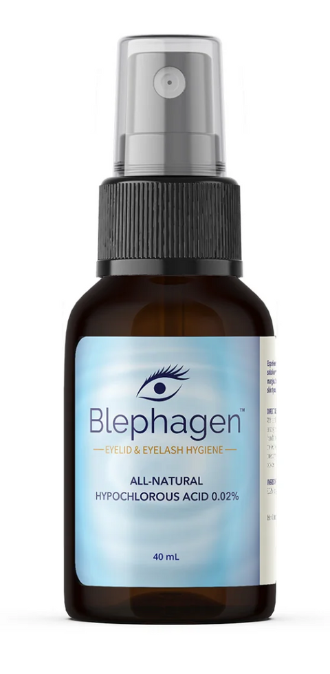 Blephagen Hypochlorous Acid for Eyelid and Eyelash Hygiene (40mL)