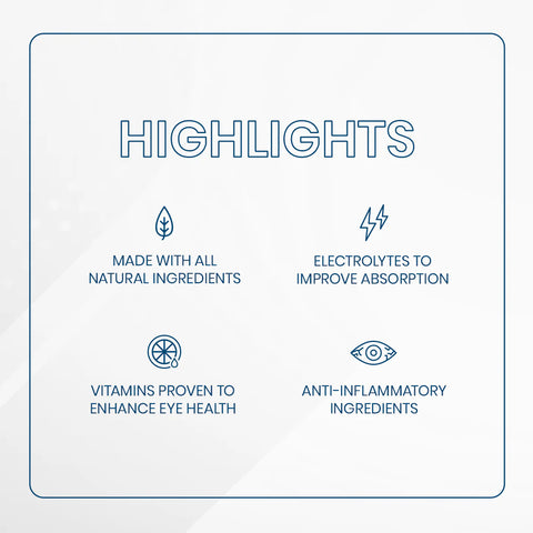 Dry Eye Drink™ Complete Set – Daytime & PM Hydration for Dry Eyes (20 Packets) 10 each