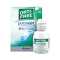 Opti-Free with Pure Moist Disinfecting Contact Lens Solution with Case Travel Size (2oz)-Contact Lens Solution-Vision Rescue