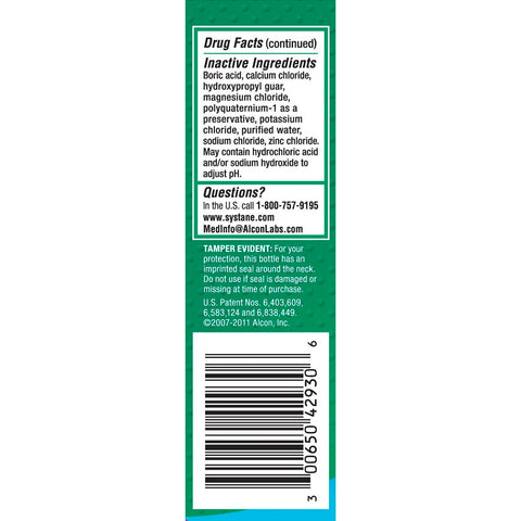 Systane Original Lubricant Eye Drops (30ml)