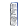Side view of OCuSOFT Ocusoft HypoChlor Spray Eyelid & Eyelash Cleaner (2 oz) box, detailing uses, directions, warnings, and ingredients. The predominantly blue and white packaging highlights its role as an effective eyelid cleanser featuring hypochlorous acid for eye hygiene.