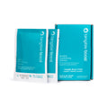 Two teal packages of Tangible Boost 2-Pack for contact lenses with Hydra-PEG Coating are displayed. The front package is standing upright, while the back one leans against it, highlighting the sleek packaging and visible text details.