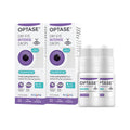 The Optase Intense 2-pack includes two preservative-free bottles labeled Optase Intense. These glycerin-based drops offer long-lasting relief from severe dry eye symptoms.