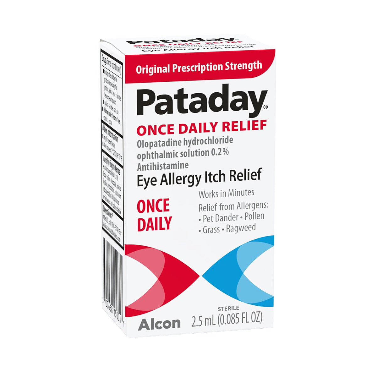Pataday Once Daily Relief Eye Drops (Single & Twin Pack) - Fast, Non ...