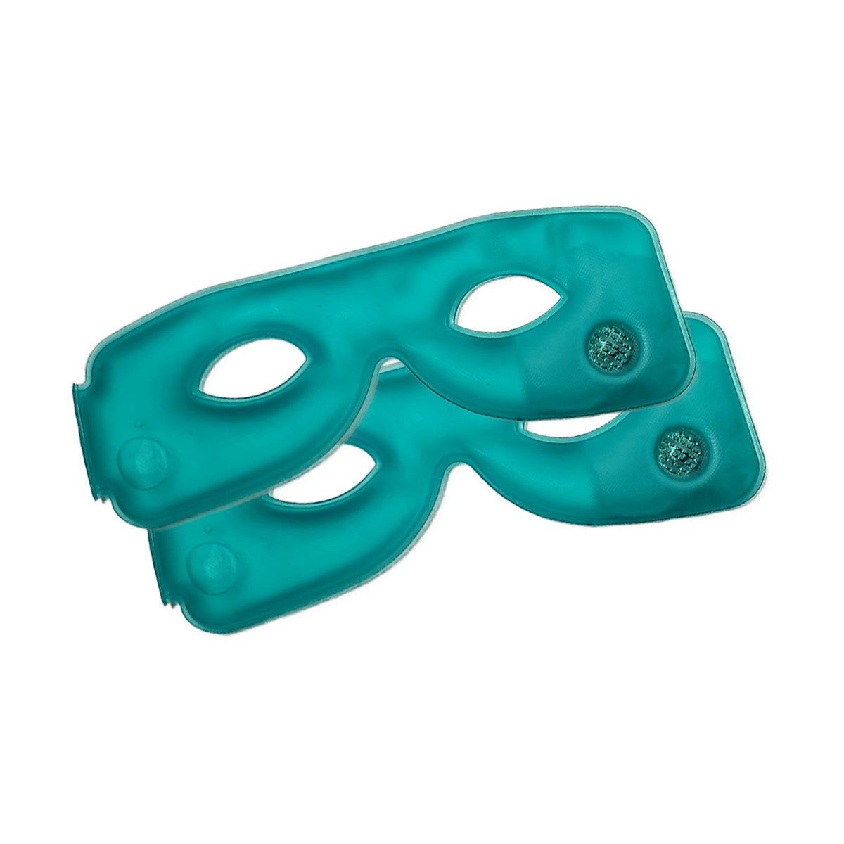 The TearRestore Replacement Heat Packs (2 Pack), designed for dry eye relief, feature eye cut-outs and textured areas near the temples for soothing thermal therapy.