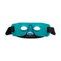 The TearRestore Basic, featuring a teal eye mask with nose bridge and eye cutouts, includes an adjustable black strap and Tear Restore text. Its perfect for soothing Meibomian Gland Dysfunction with its included reusable heat packs for Dry Eye Relief.