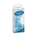 The Bausch + Lomb TheraPearl Flexible Gel Beads Eye Mask, featuring color-changing technology, comes in a white and blue package with a clear window displaying the gel mask inside. It offers hot and cold therapy for soothing relief, indicating optimal temperature through its innovative design.