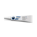 The Optase Hylo Night Ointment (5g Tube) features preservative-free ocular lubrication in a white twist-cap tube with a blue and white logo. Offering protective film benefits, this relief for night-time dry eyes lasts up to 300 uses and should be used within six months of opening.