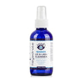 The Heyedrate Lid & Lash Cleanser by PRN comes in a 4 oz blue bottle with a white label noting its moisturizing and soothing eyelid and eyelash support. Infused with hypochlorous acid for Dry Eye Relief, it offers gentle care and comfort.