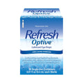 Abbvies Refresh Optive Lubricant Preservative Free Eye Drops (30 vials) provide long-lasting hydration with HydroCell™ technology, offering dry eye relief and LASIK dryness support with 30 single-use, 0.01 fl oz containers.