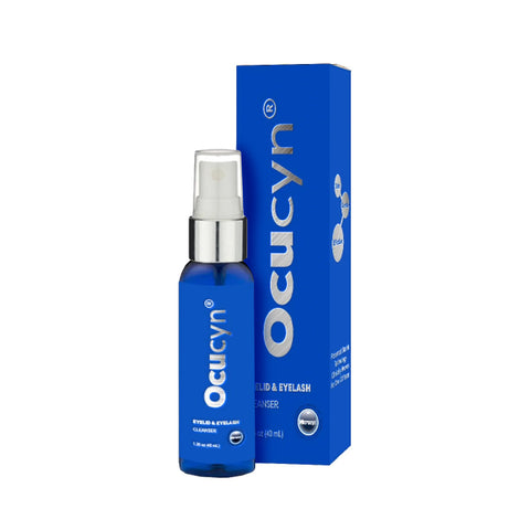 Ocucyn Eyelid and Eyelash Cleanser Hypochlorous Acid 2 oz