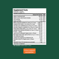 Eyetamins Vision Support supplement facts label shows vitamins C, E, Zinc, Copper, Lutein, Zeaxanthin plus herbal extracts for vision. Dosage: 2 capsules. Brand logo featured at the bottom.