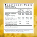 The Focus Select Soy Free Supplement by Focus Vitamins features an AREDS2-based formula for macular health. It includes serving size, vitamin C, E, zinc, copper, lutein, and zeaxanthin with daily values. This soy-free blend has gelatin and safflower oil.