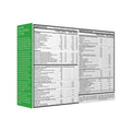 The image shows a HealthyCell AM PM Healthspan Vitamins box detailing dietary supplement facts and ingredients for morning and evening formulas, organized under vitamins, minerals, and proprietary blends aimed at supporting optimal cell health.