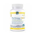 Nordic Naturals ProOmega® 2000-D, a high-potency dietary supplement with Omega-3 and Vitamin D3, supports eye health, heart wellness, brain function, and immunity. This non-GMO product includes 60 soft gels in triglyceride form and features an appealing mountain design on its white bottle.