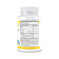 The Nordic Naturals ProOmega® 2000-D, a high-potency Omega-3 supplement with Vitamin D3, supports eye and vision health. The white bottle label displays Supplement Facts for 30 servings, detailing ingredients and daily values, with minimalistic packaging and no distinct branding.