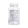 A white bottle from Nordic Naturals, labeled Supplement Facts, details nutrition, servings per container, and ingredients. The plain bottle features ProOmega 2000 Lemon Flavor soft gels with 2150 mg Omega-3 for eye health, using black text to list nutritional information.